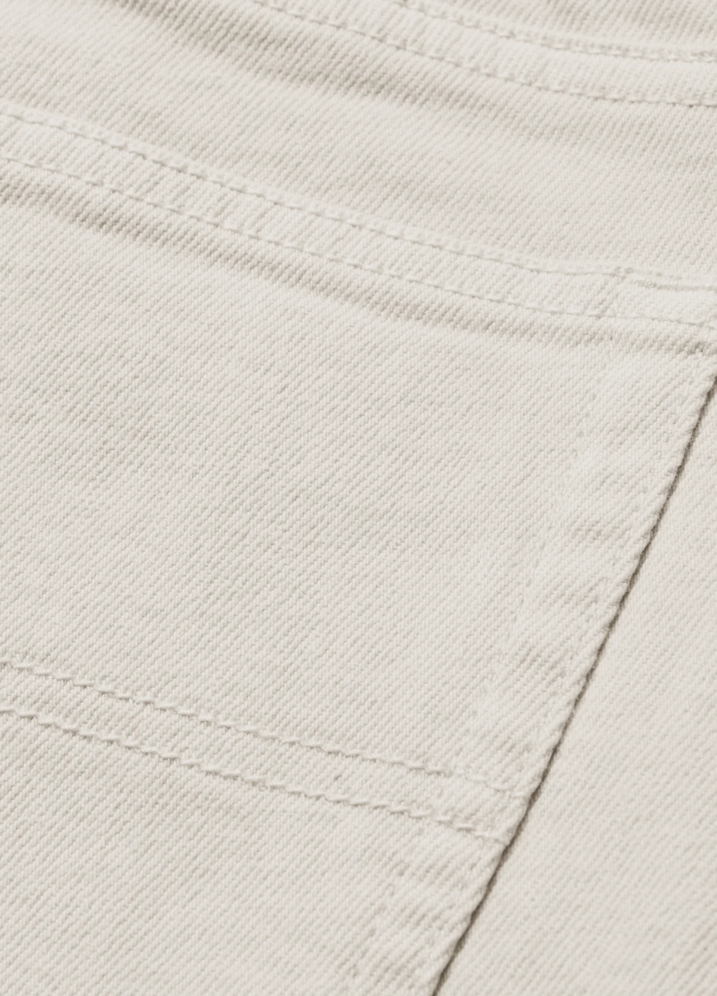 Skinny Fit Overdyed Jeans Natural - Image 6