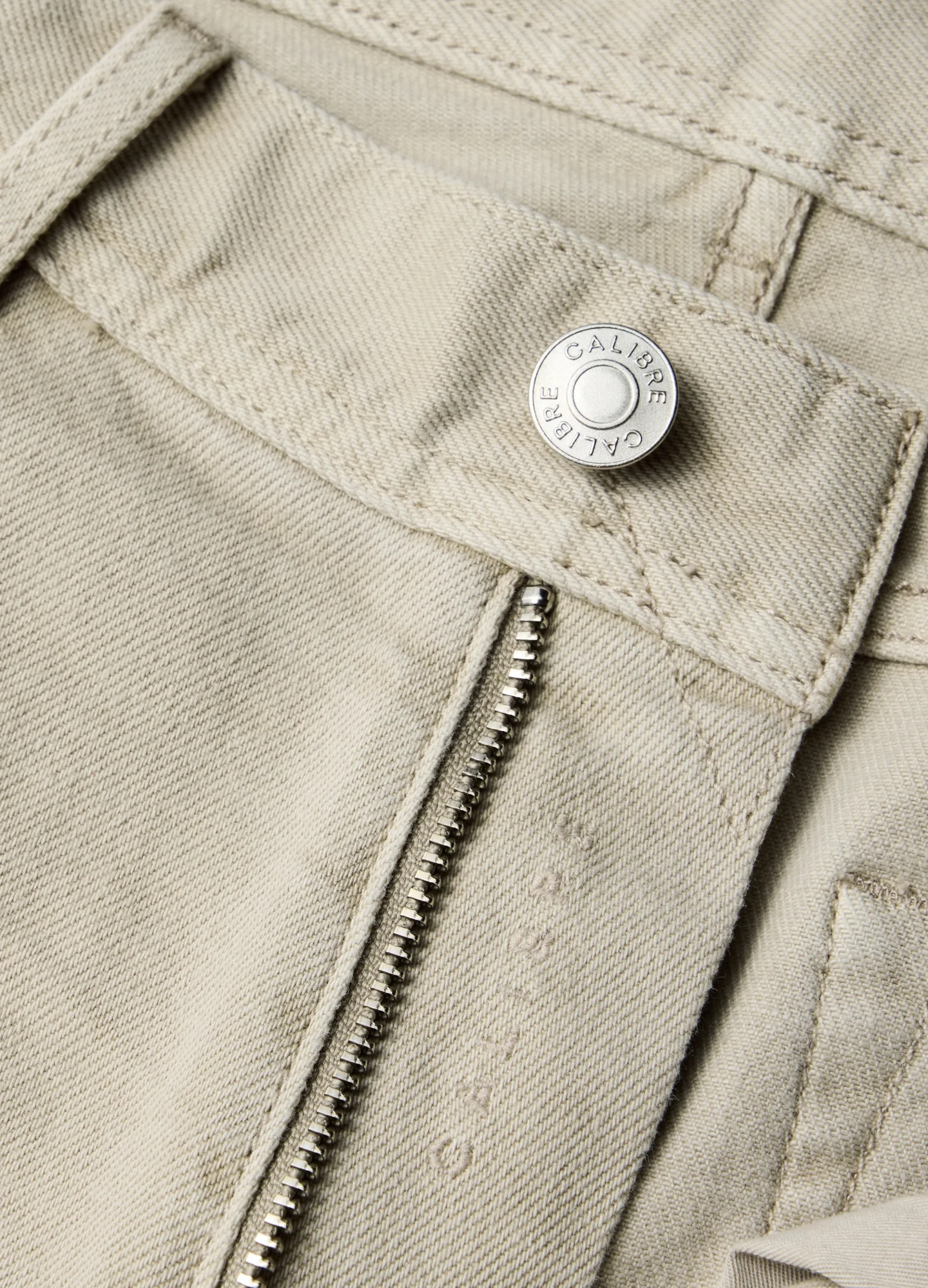 Skinny Fit Overdyed Jeans Stone - Image 6