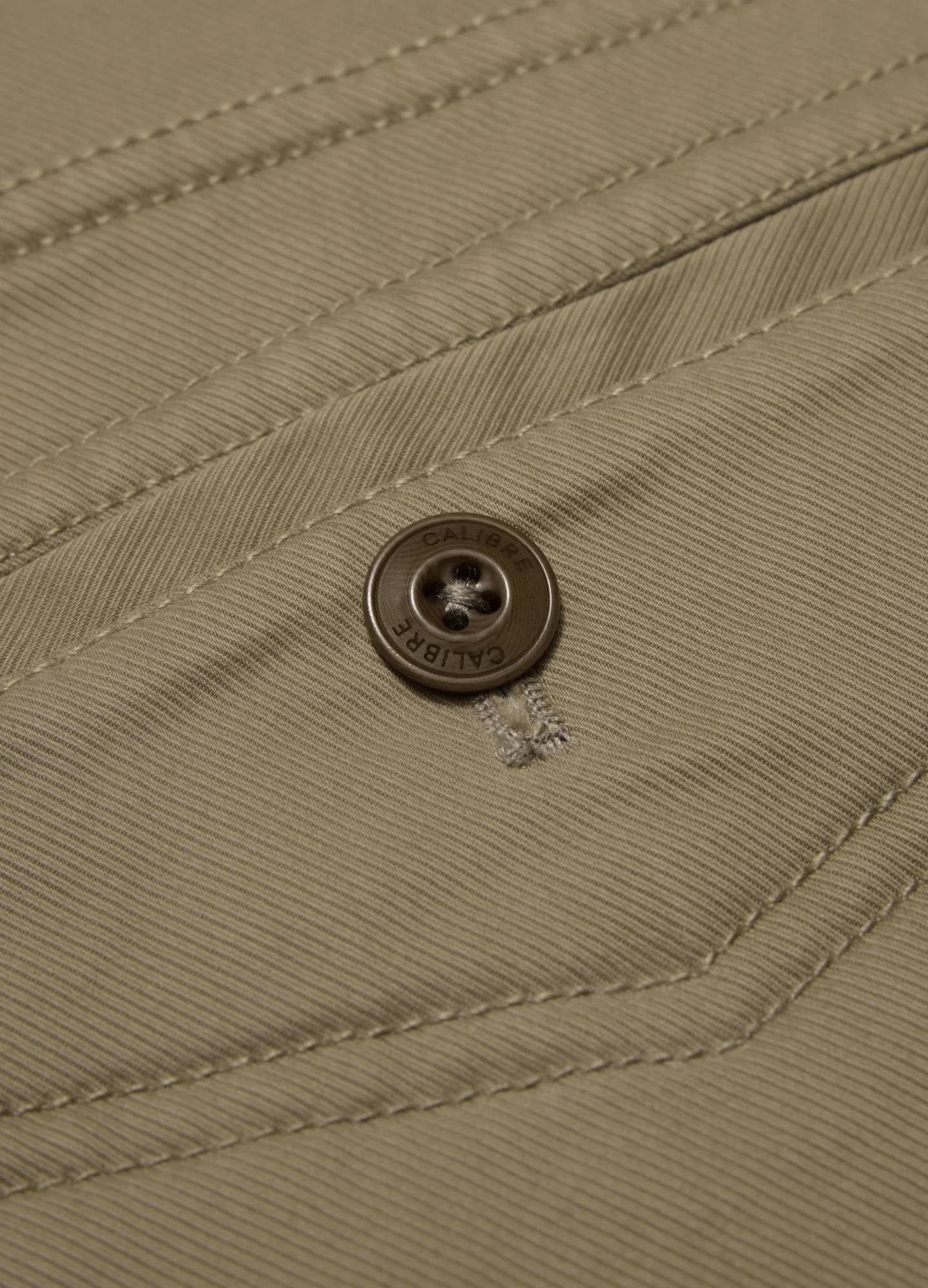Slim Cotton Lyocell Chino Pants Walnut - Image 6