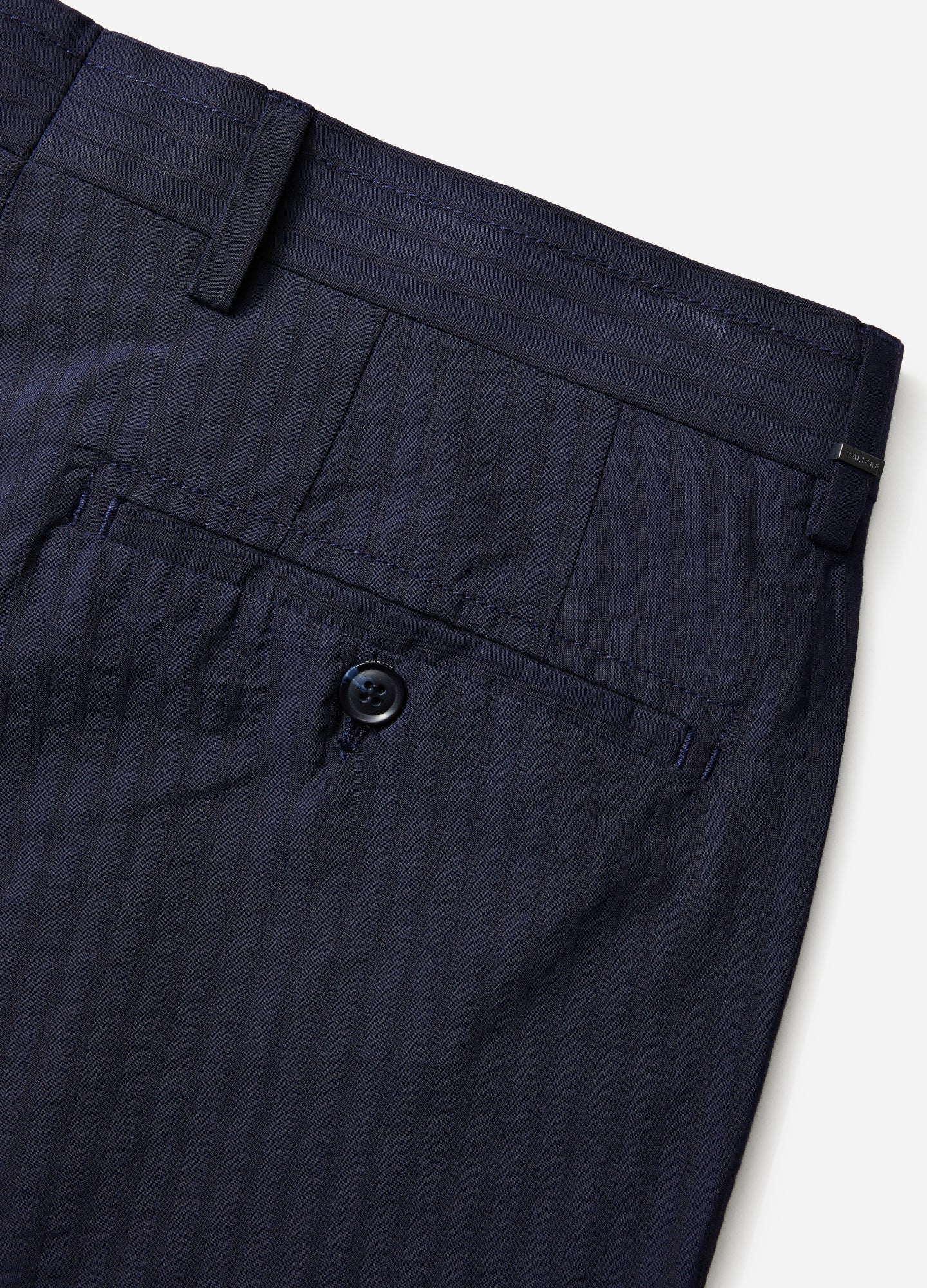 Soft Seersucker Shorts Navy - Image 6