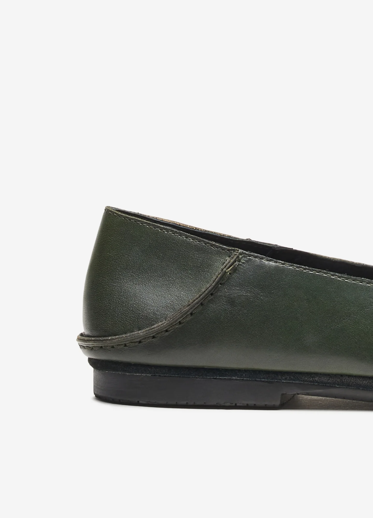 Soft Slip On Loafer Dark Green - Image 3
