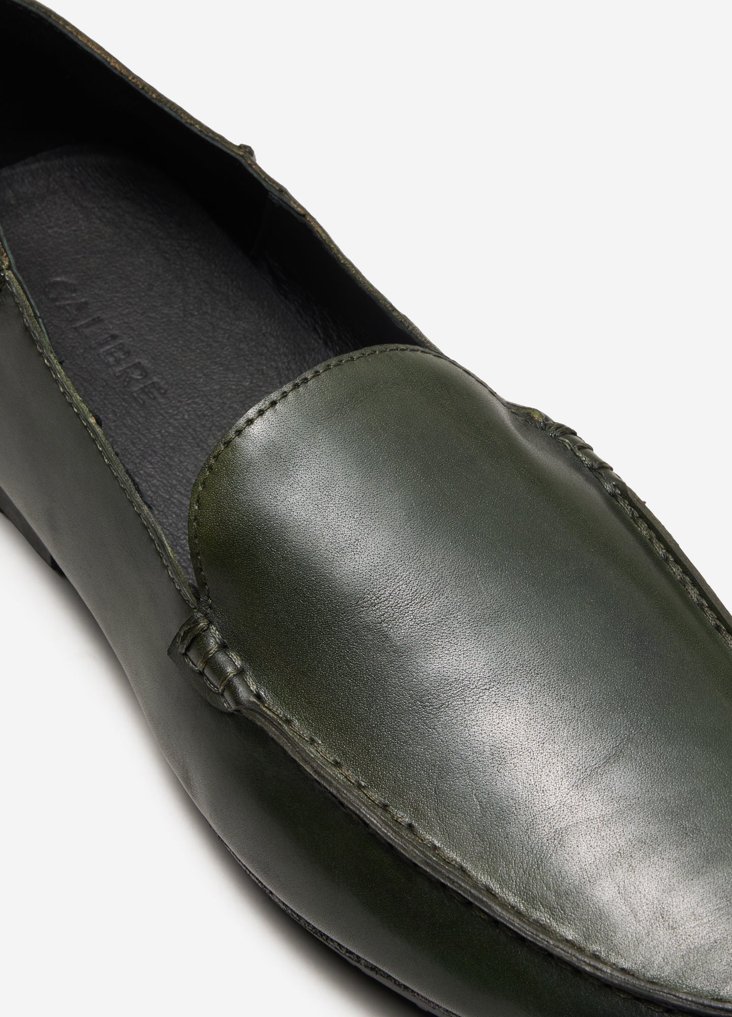 Soft Slip On Loafer Dark Green - Image 4