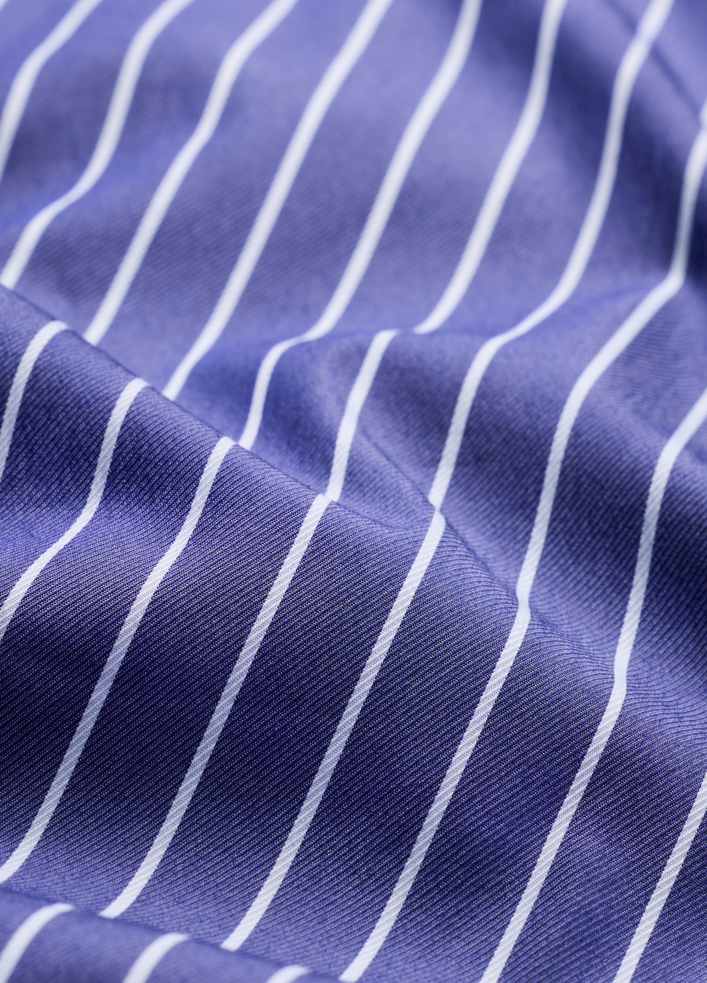 Stripe Stretch Shirt Navy - Image 6