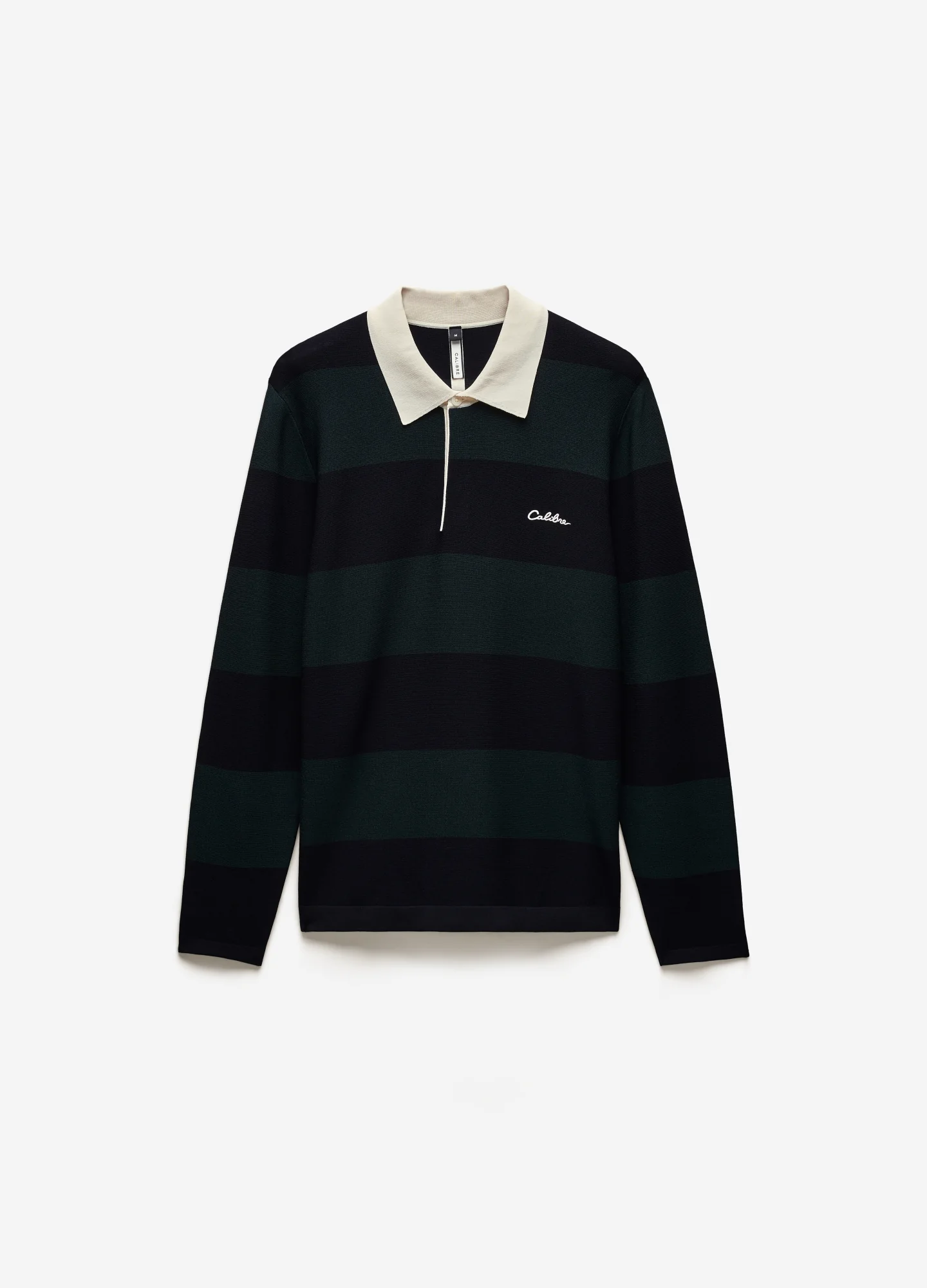 Striped Long Sleeve Rugby Navy