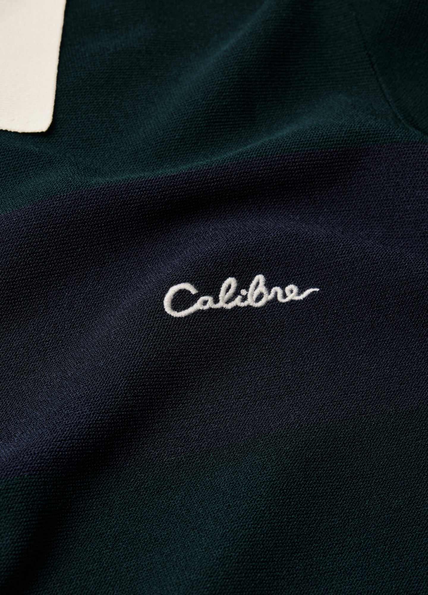 Striped Long Sleeve Rugby Navy - Image 6
