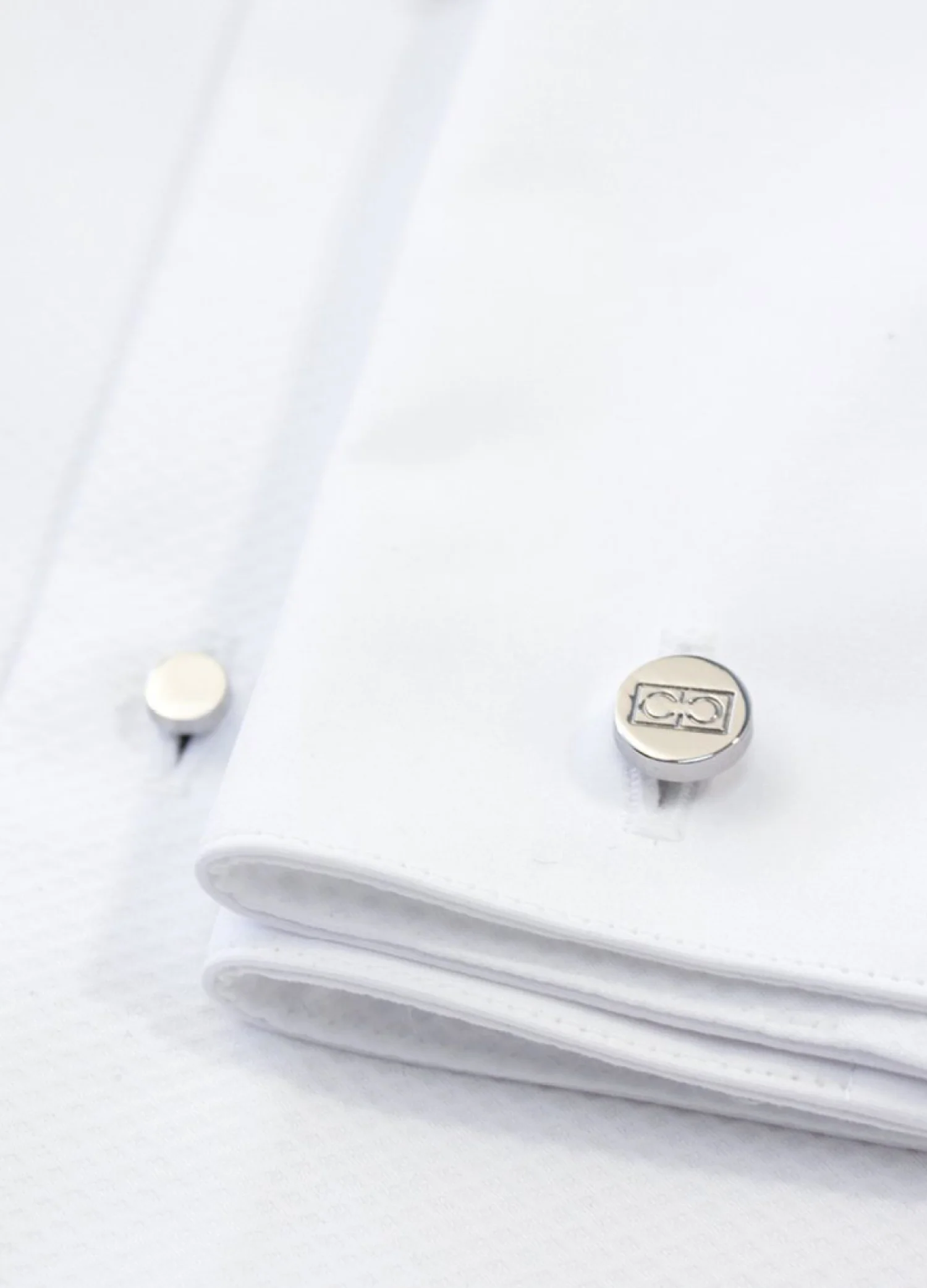 Tailored Fit Marcella Bib Tuxedo Shirt White - Image 3