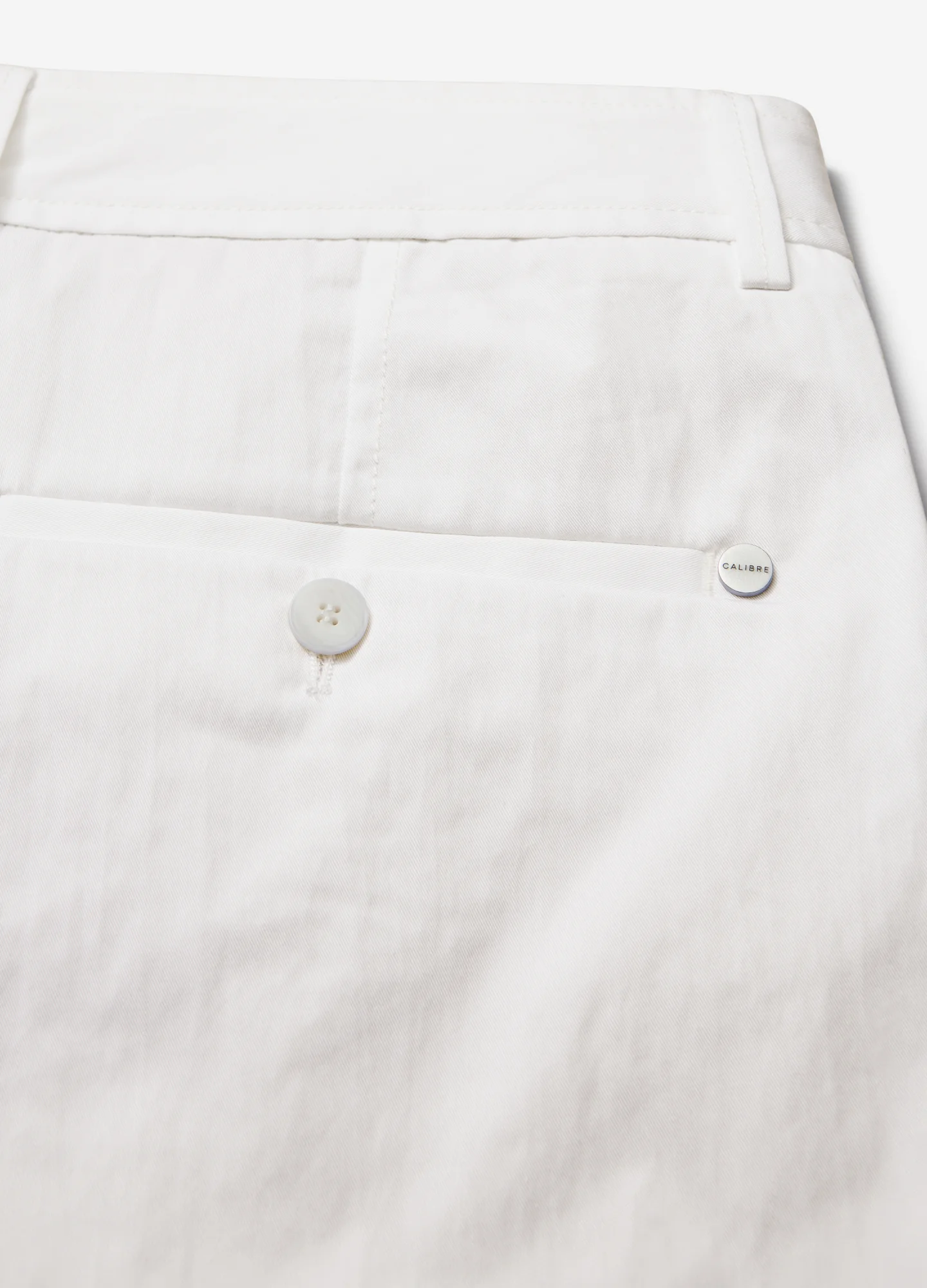 Tech Cotton Shorts White - Image 6