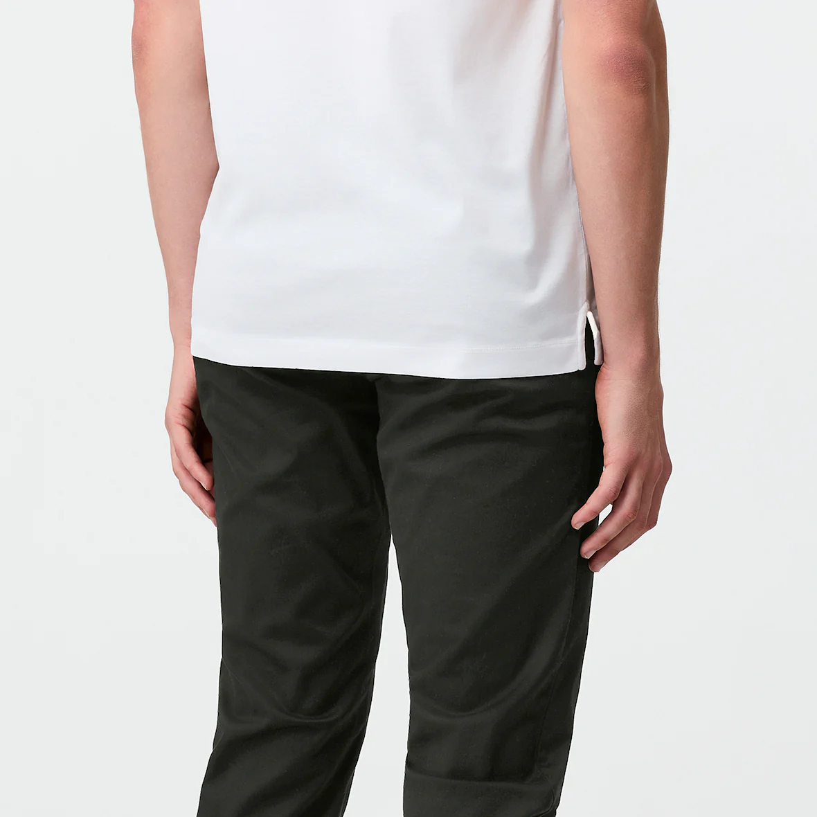 Tech Cotton Stretch Slim Pant Olive - Image 4