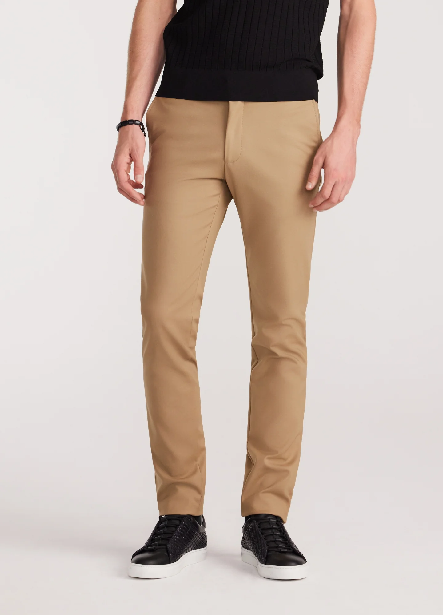 Tech Cotton Stretch Slim Pant Sahara - Image 3