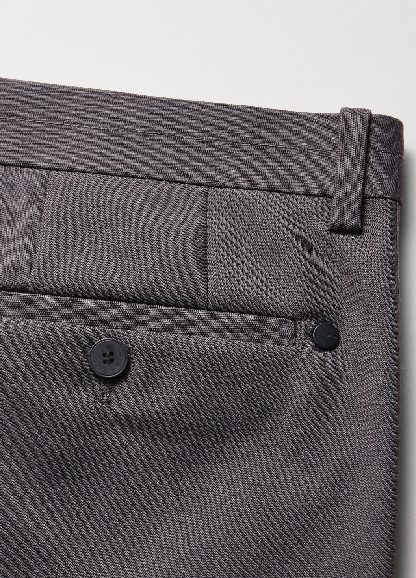 Tech Cotton Stretch Slim Pants Steel Grey - Image 6