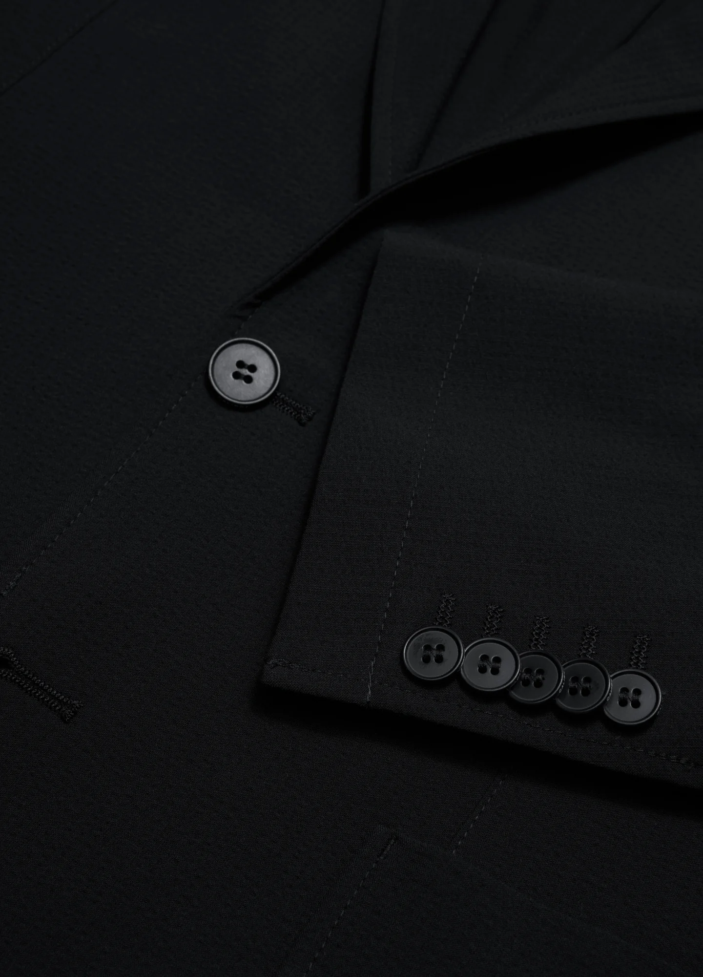 Tech Seersucker Blazer Black - Image 6