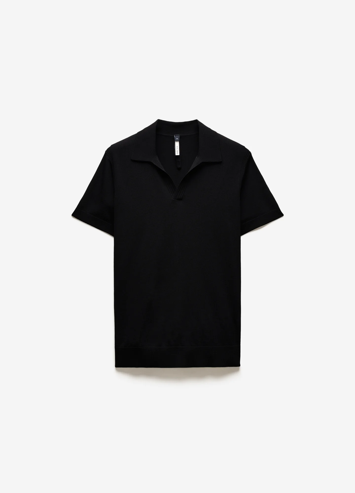 Tech Shoulder Trim Polo Black