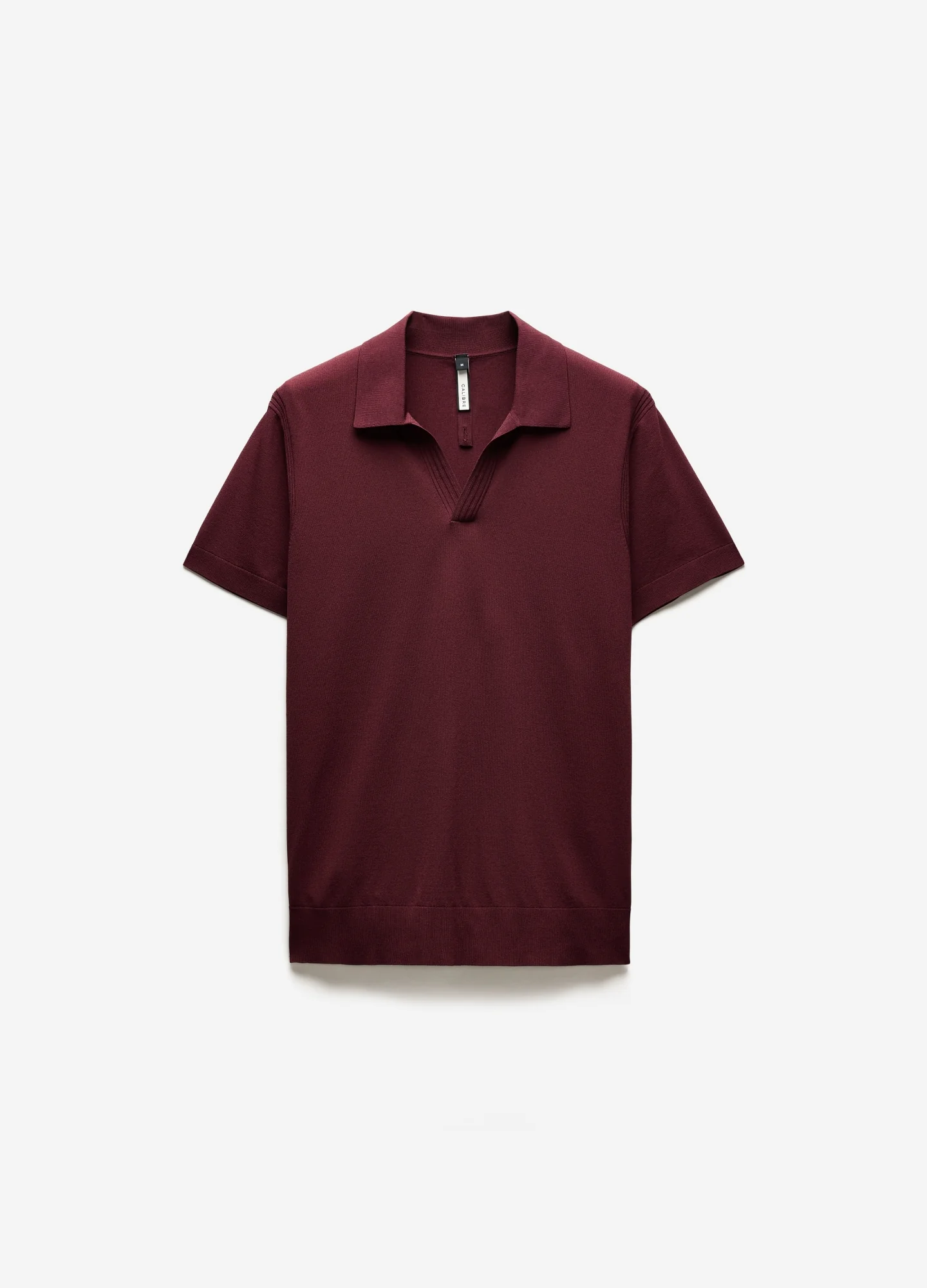 Tech Shoulder Trim Polo Wine