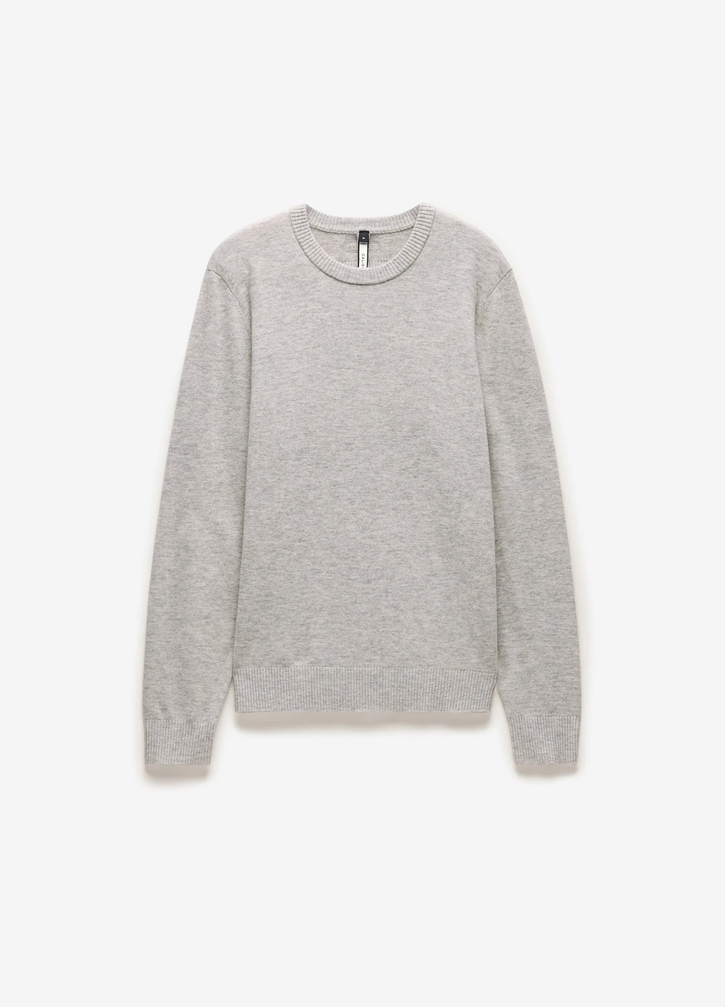 Ultra Fine Merino Wool Sweater Silver