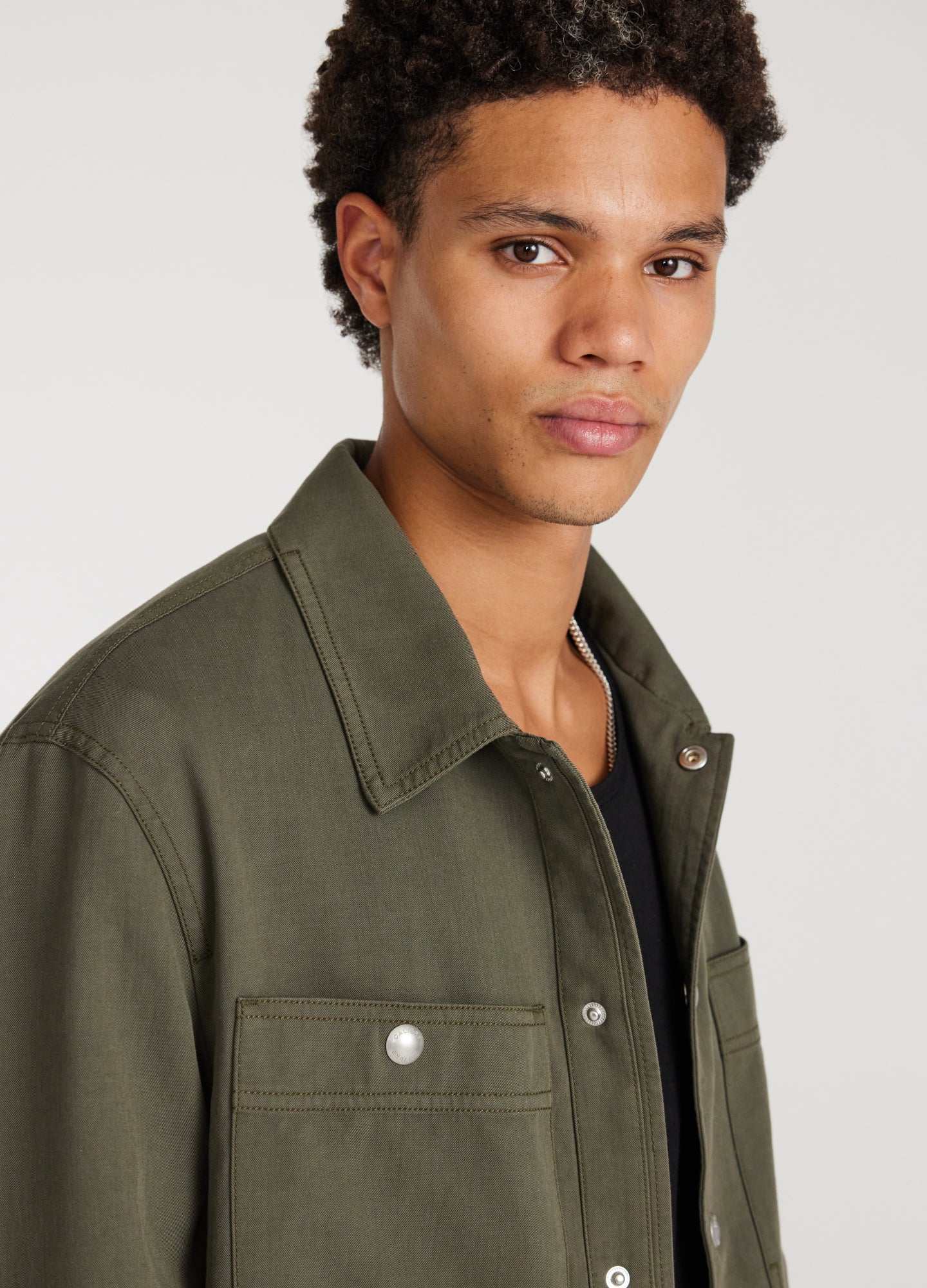 Utility Jacket Light Khaki - Image 4