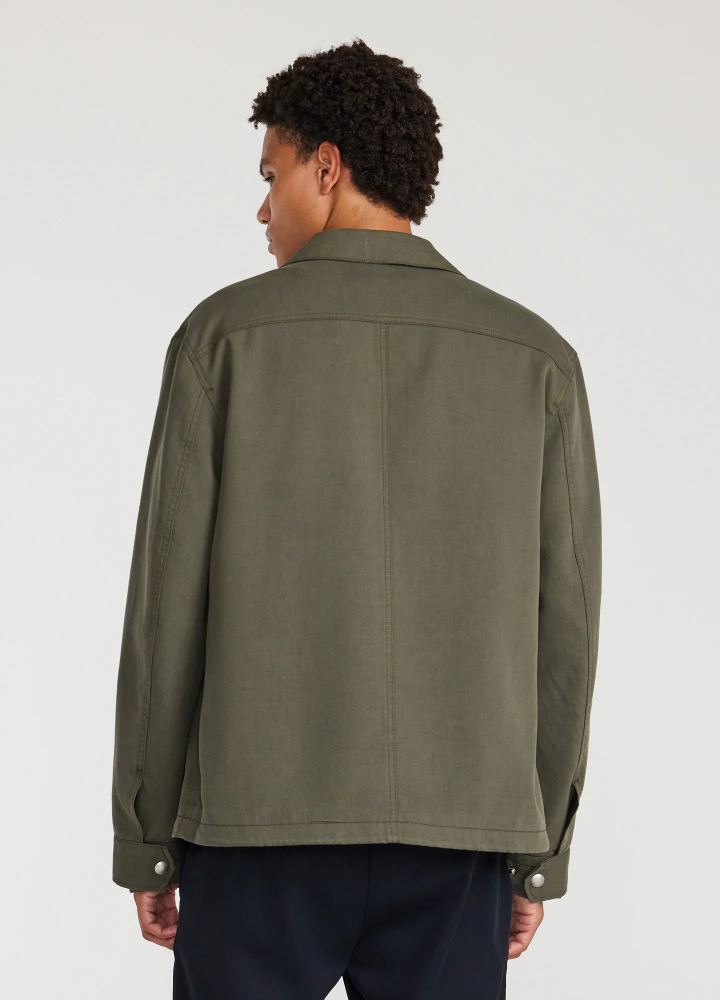 Utility Jacket Light Khaki - Image 5