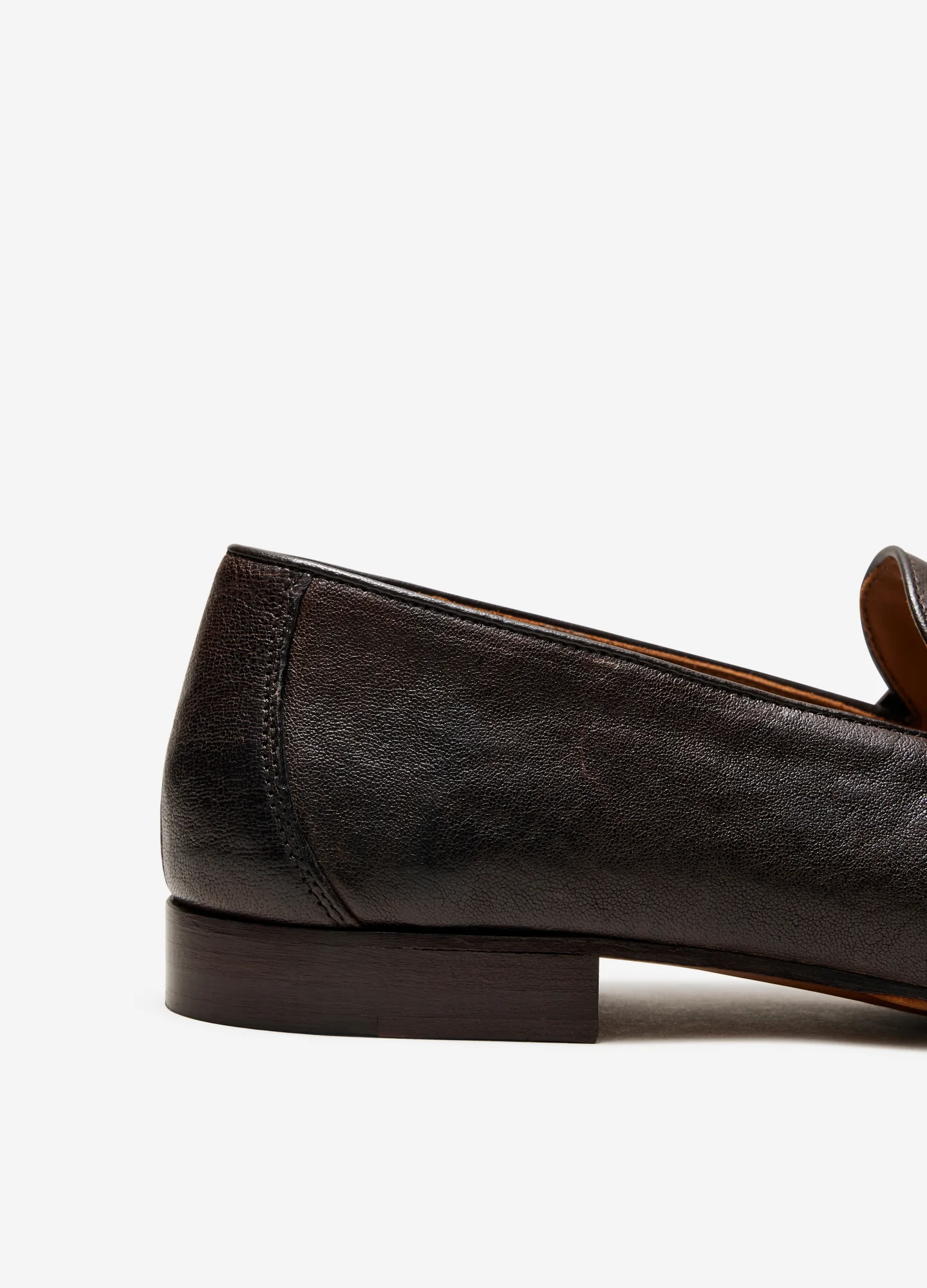 Vintage Leather Loafer Chocolate - Image 3
