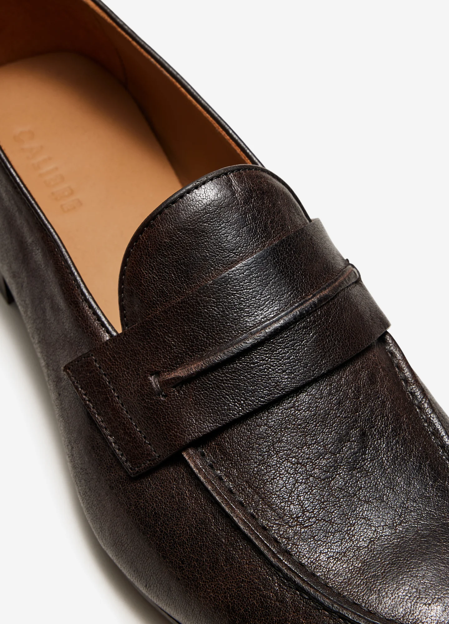 Vintage Leather Loafer Chocolate - Image 4