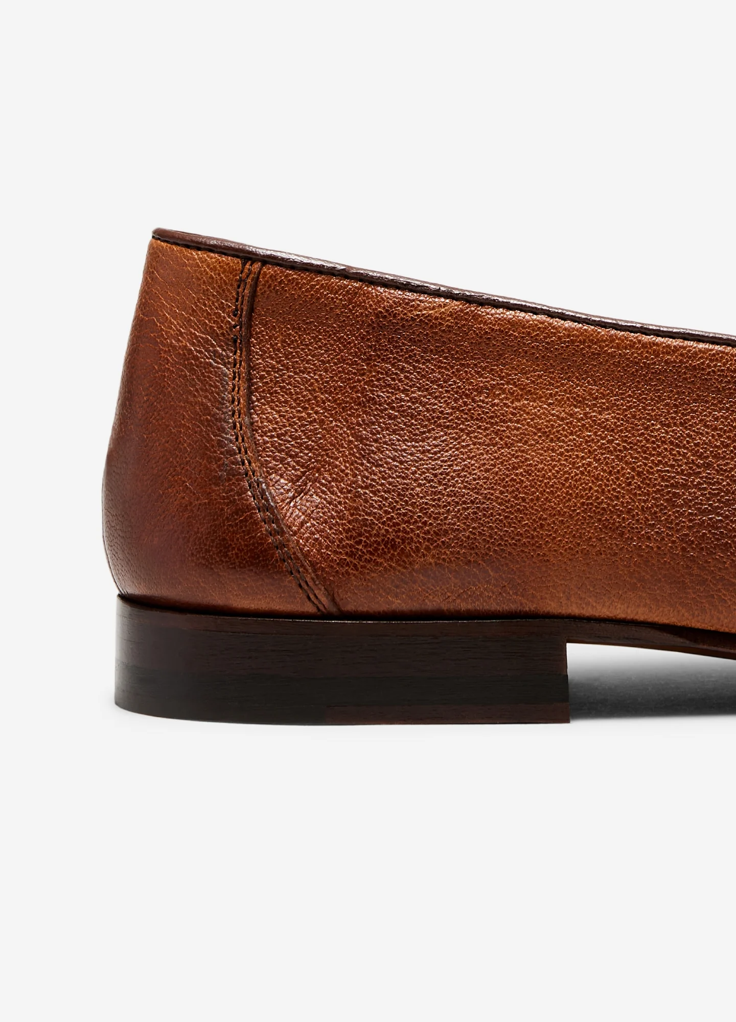 Vintage Leather Loafer Tan - Image 3