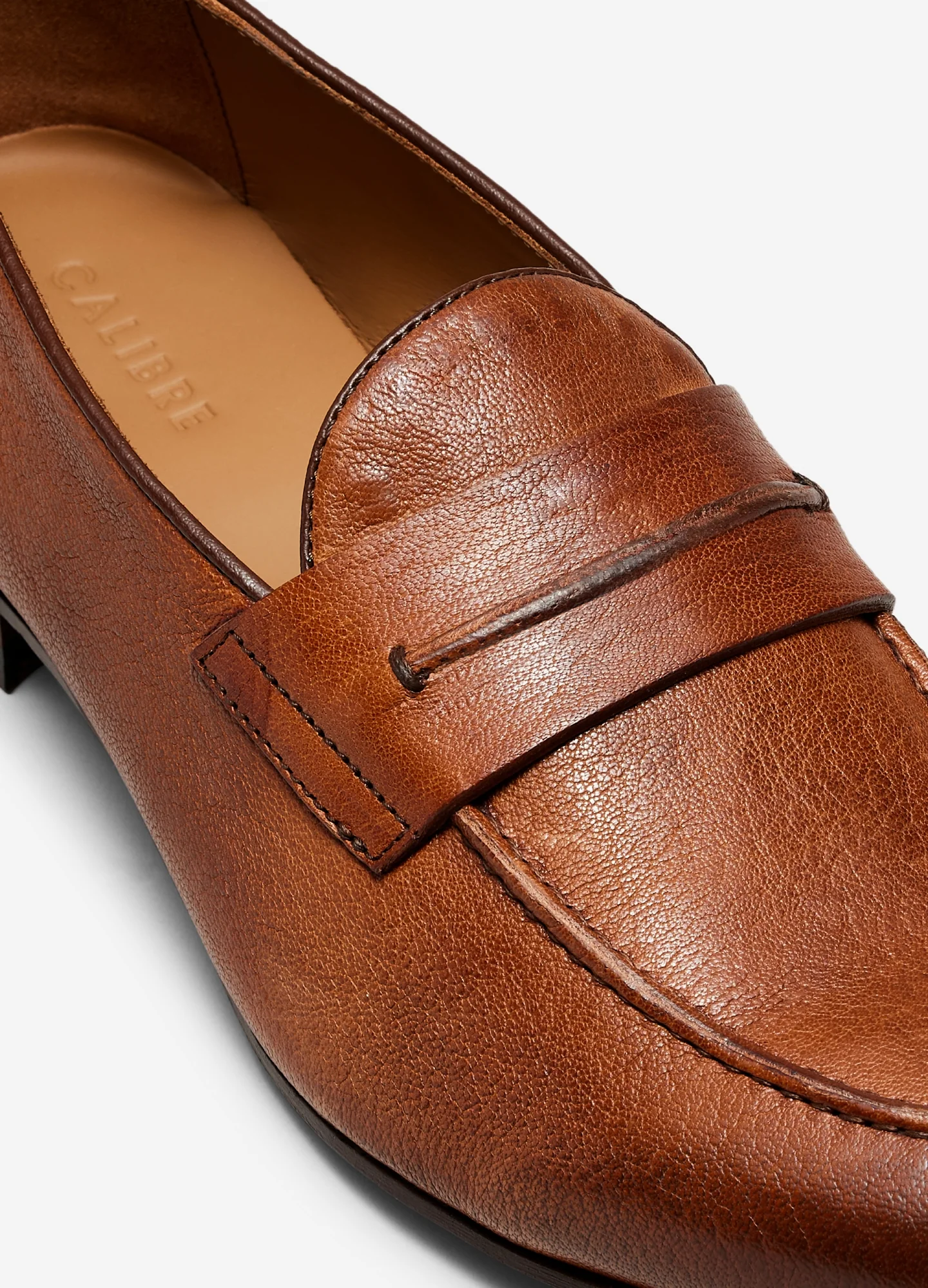 Vintage Leather Loafer Tan - Image 4