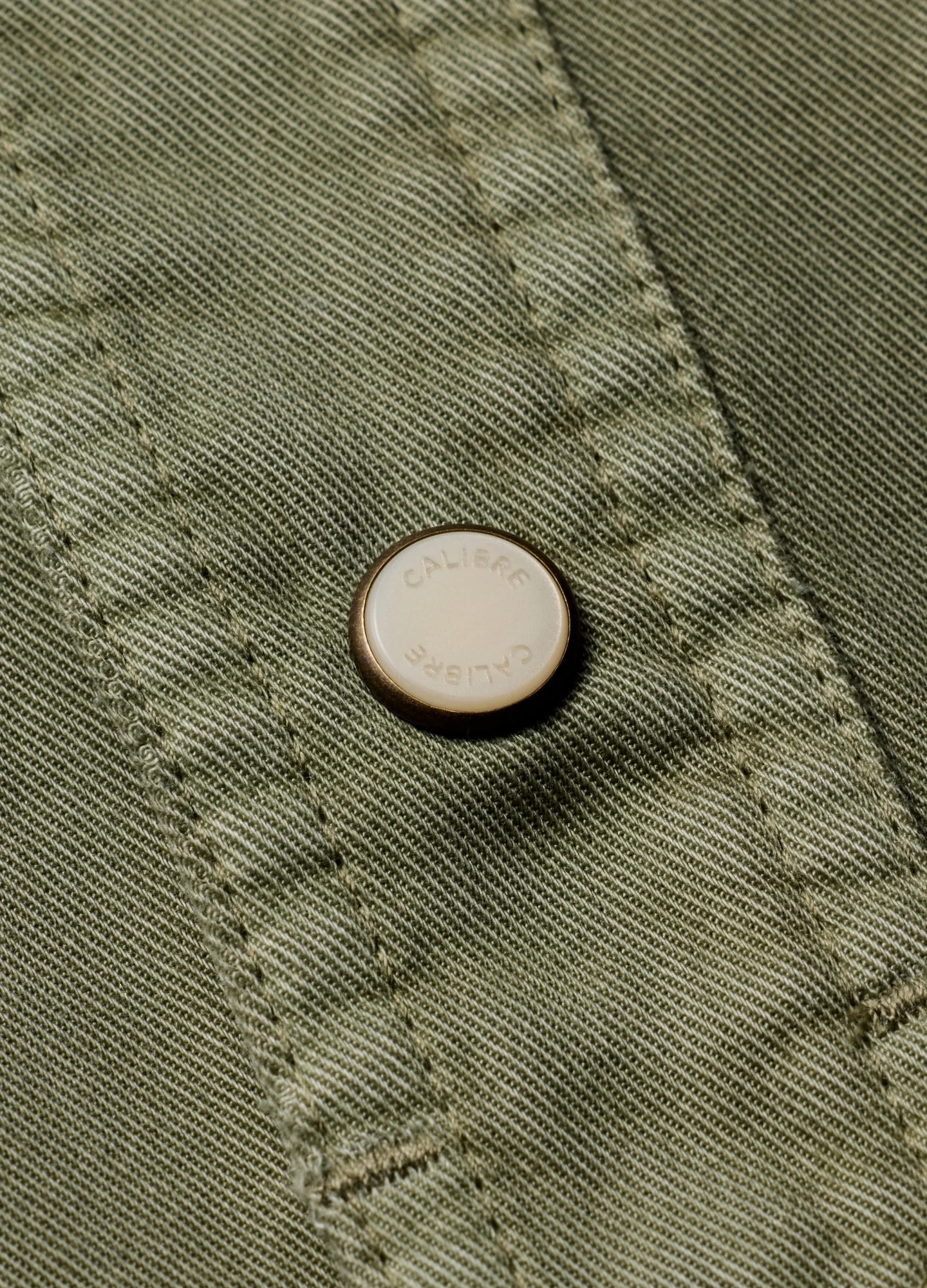 Washed Cotton Lyocell Shirt Sage - Image 6