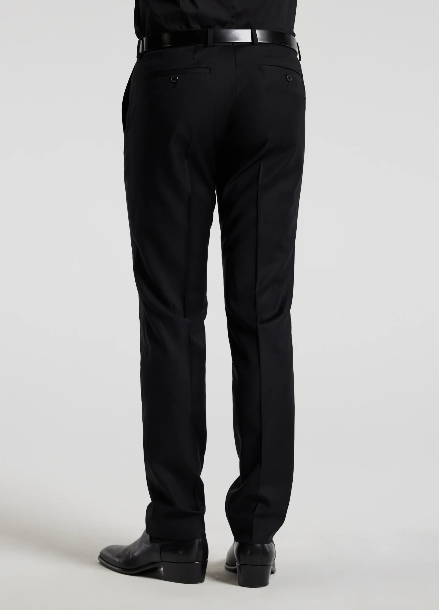 Wool Suit Pants Black - Image 5