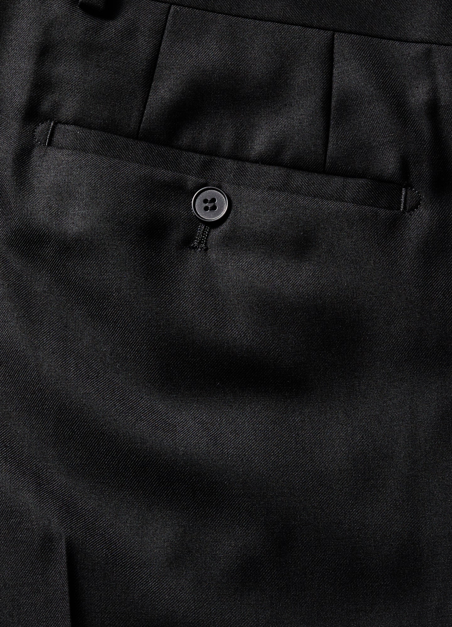 Wool Suit Pants Black - Image 6