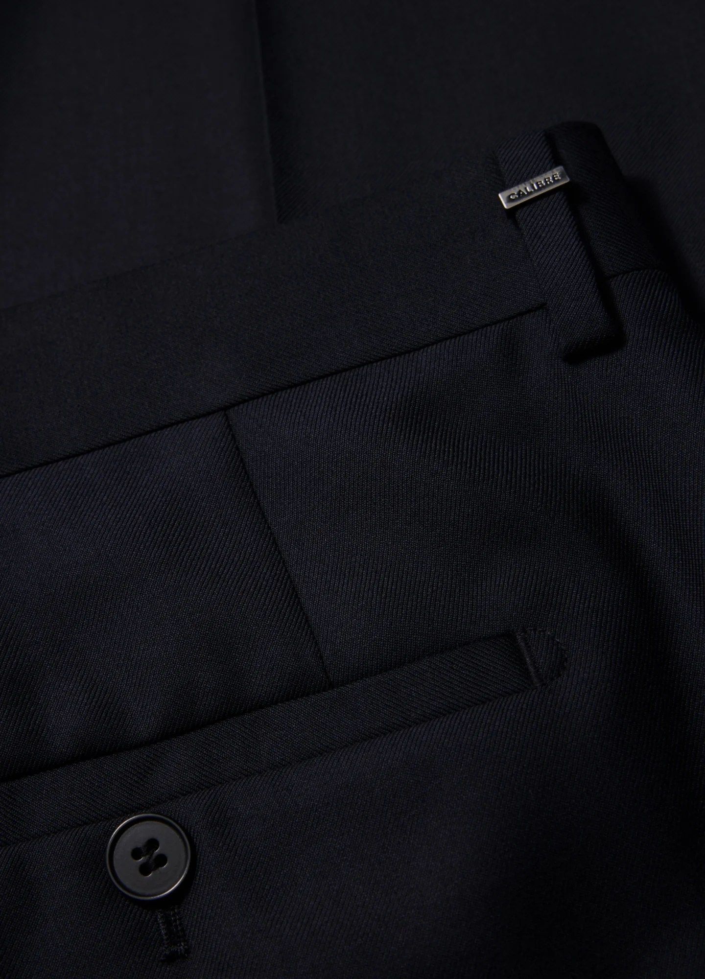 Wool Twill Suit Pants Navy - Image 3