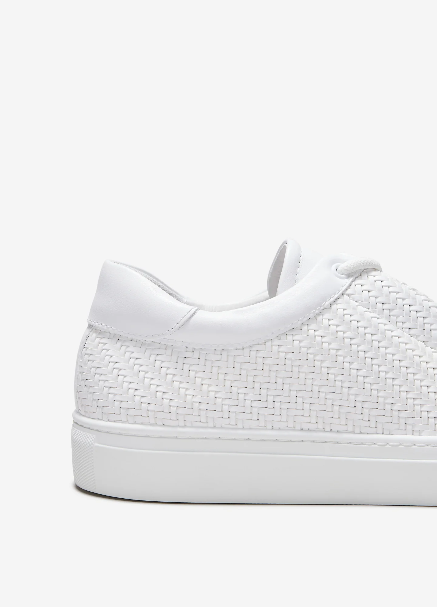 Woven Concealed Sneaker White - Image 3